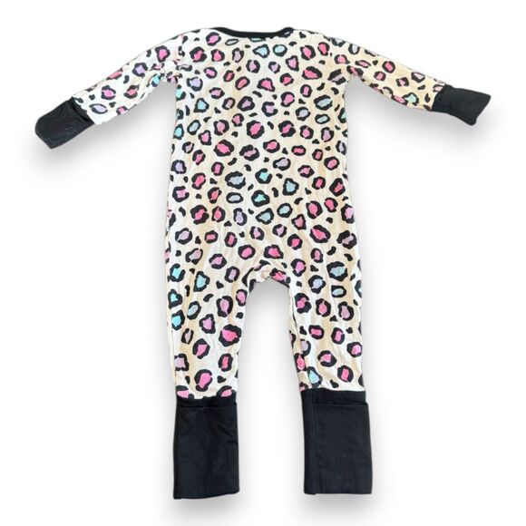Birdie Bean Layla Bamboo Convertible Romper 0-3 Months - Picture 2 of 3